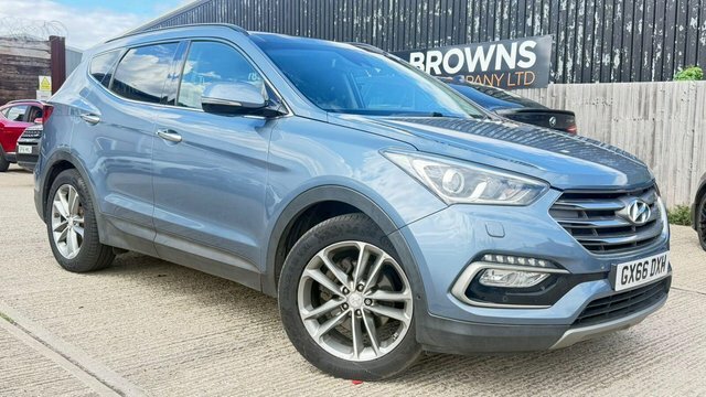 Hyundai Santa Fe 2.2 Crdi Blue Drive Premium Se 4Wd Euro 6 S S Blue