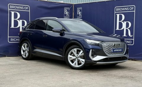 Audi Q4 E Tron 40 S Line Blue