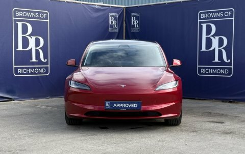 Tesla Model 3 4dr Electric Auto Rwd White #9