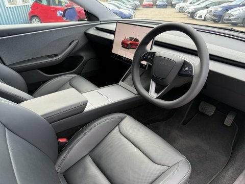 Tesla Model 3 4dr Electric Auto Rwd White #2