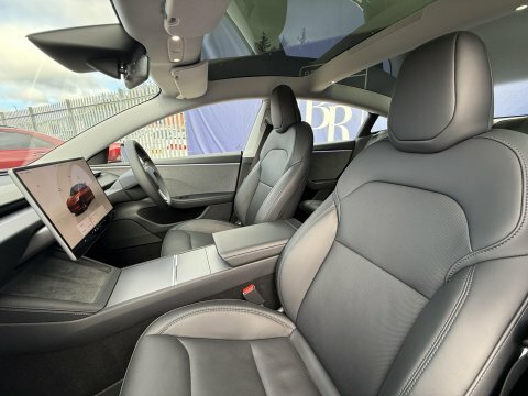 Tesla Model 3 4dr Electric Auto Rwd White #24