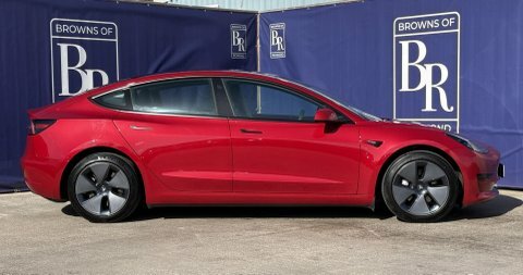 Tesla Model 3 Saloon 4dr Electric Red #3