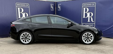 Tesla Model 3 Saloon 4dr Electric Black #3