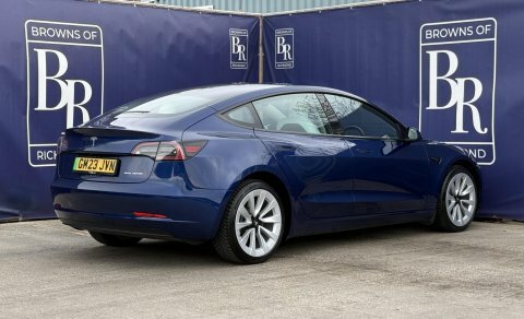 Tesla Model 3 Dual Motor Long Blue #4