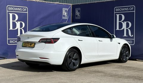 Tesla Model 3 Saloon 4dr Electric White #4