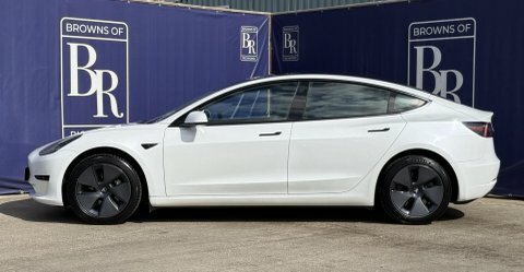 Tesla Model 3 Saloon 4dr Electric White #6