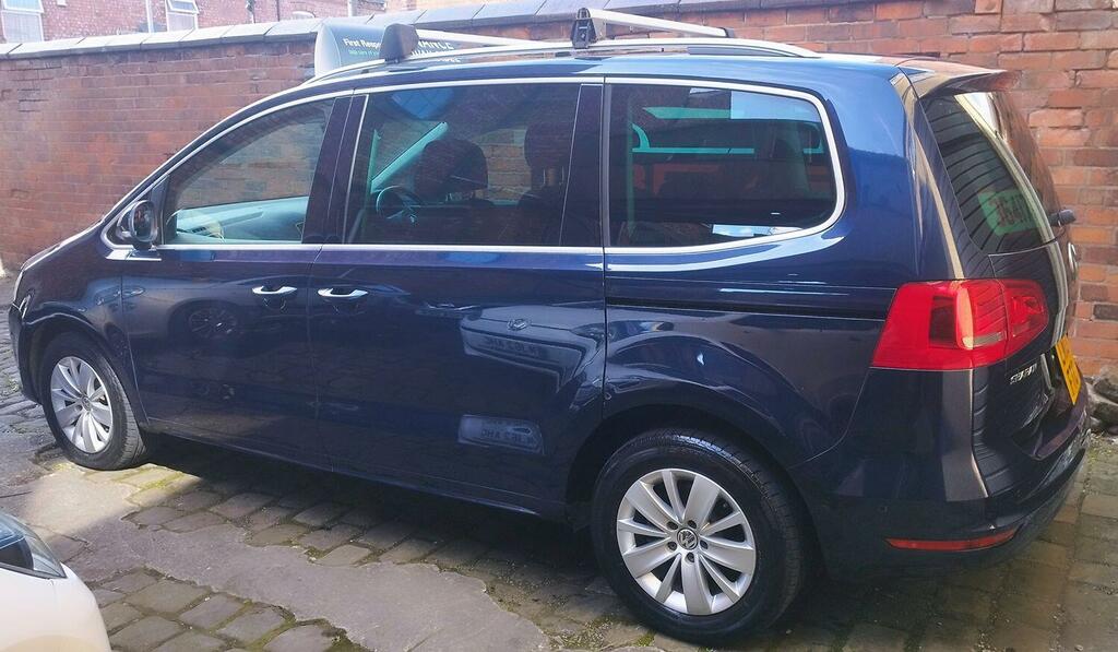 Volkswagen Sharan 1.4 Tsi Bluemotion Tech S 201313 Blue #4
