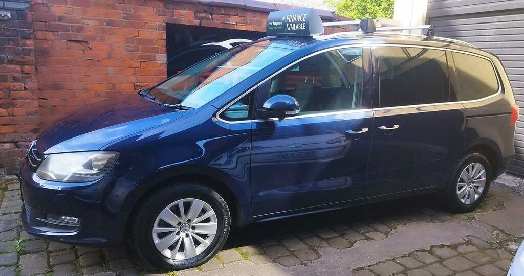 Volkswagen Sharan 1.4 Tsi Bluemotion Tech S 201313 Blue #5