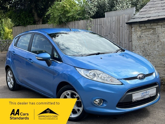 Ford Fiesta Zetec Blue