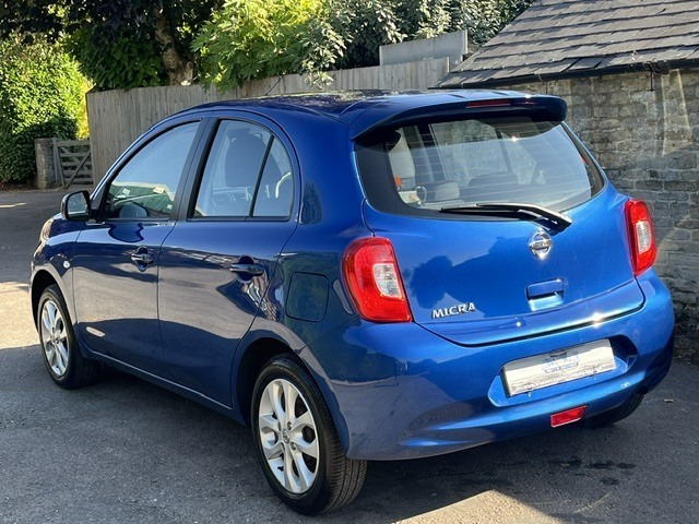 Nissan Micra Acenta OU16VXP Blue #4