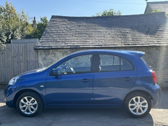 Nissan Micra Acenta OU16VXP Blue #6
