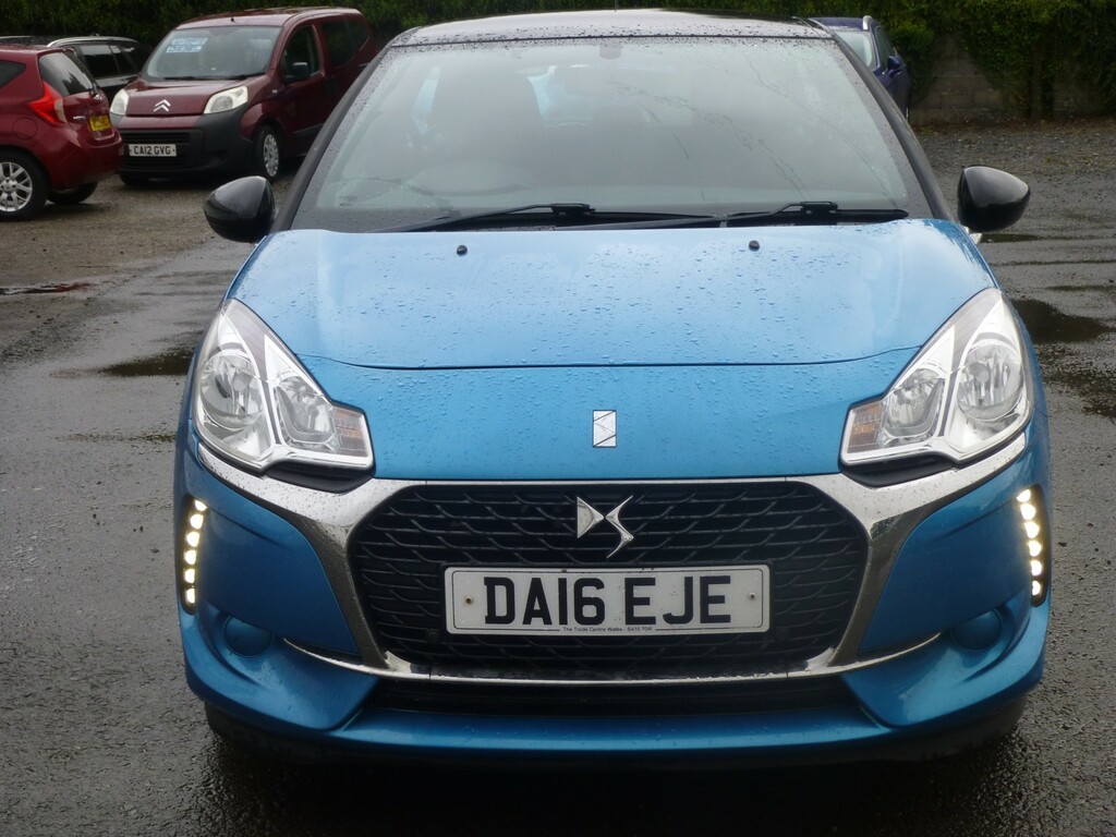 DS DS 3 1.2I Chic Edition 20 Gbp R Tax Euro6 Ulez Blue #3