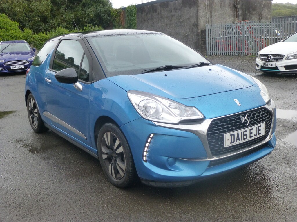 DS DS 3 1.2I Chic Edition 20 Gbp R Tax Euro6 Ulez Blue #2
