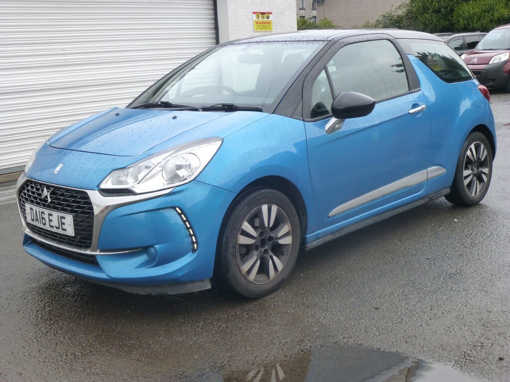 DS DS 3 1.2I Chic Edition 20 Gbp R Tax Euro6 Ulez Blue