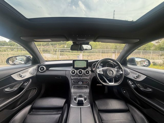 Mercedes-Benz C Class C250d Amg Line Premium LP66NGG Blue #2