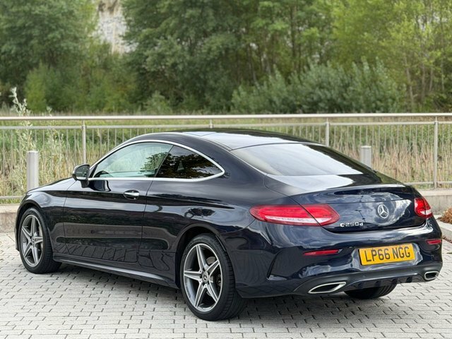 Mercedes-Benz C Class C250d Amg Line Premium LP66NGG Blue #3