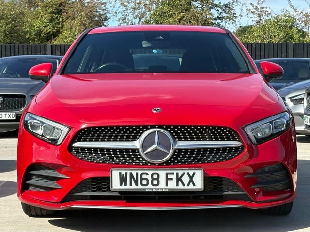 Mercedes-Benz A Class A200 Amg Line Hatchback WN68FKX Red #4