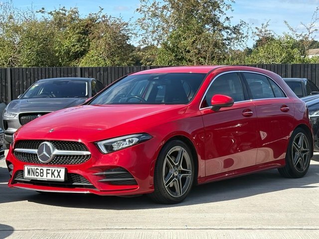 Mercedes-Benz A Class A200 Amg Line Hatchback WN68FKX Red #3