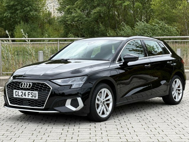 Audi A3 Tfsie 40 Sport Sportback CE06JAN Black #2