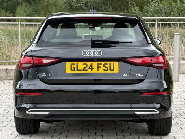 Audi A3 Tfsie 40 Sport Sportback CE06JAN Black #4