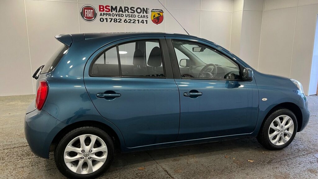 Nissan Micra 1.2 Acenta 79 Bhp Blue #9