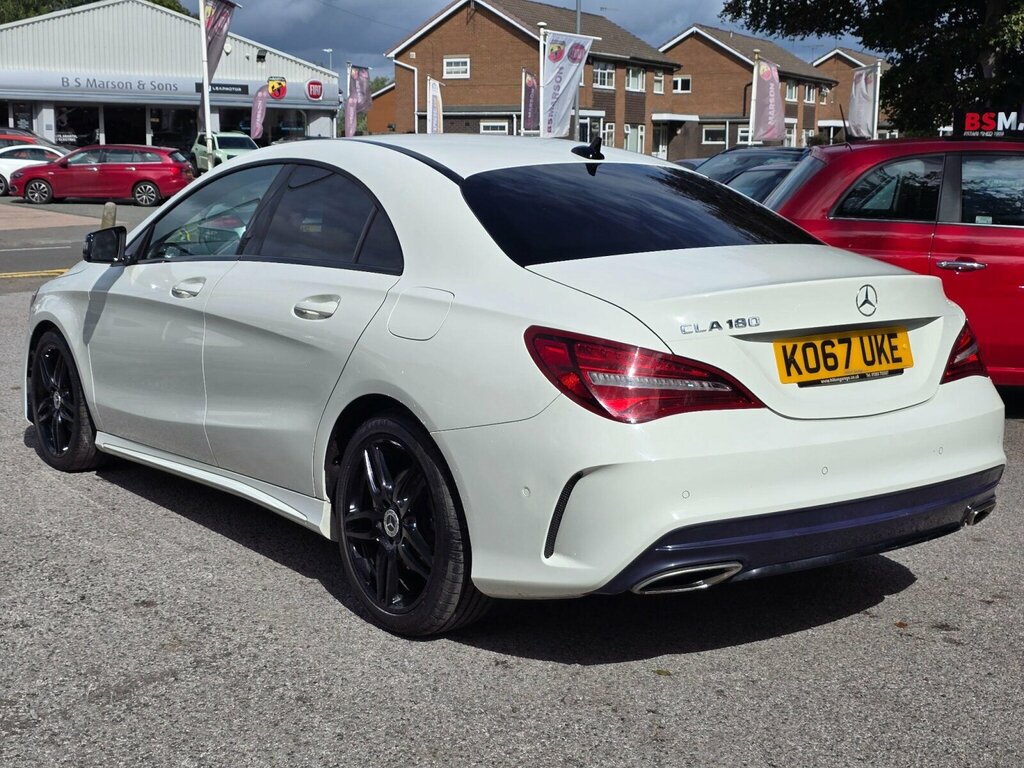 Mercedes-Benz CLA Class 1.6 Cla180 Amg Line Coupe Euro 6 Ss White #4