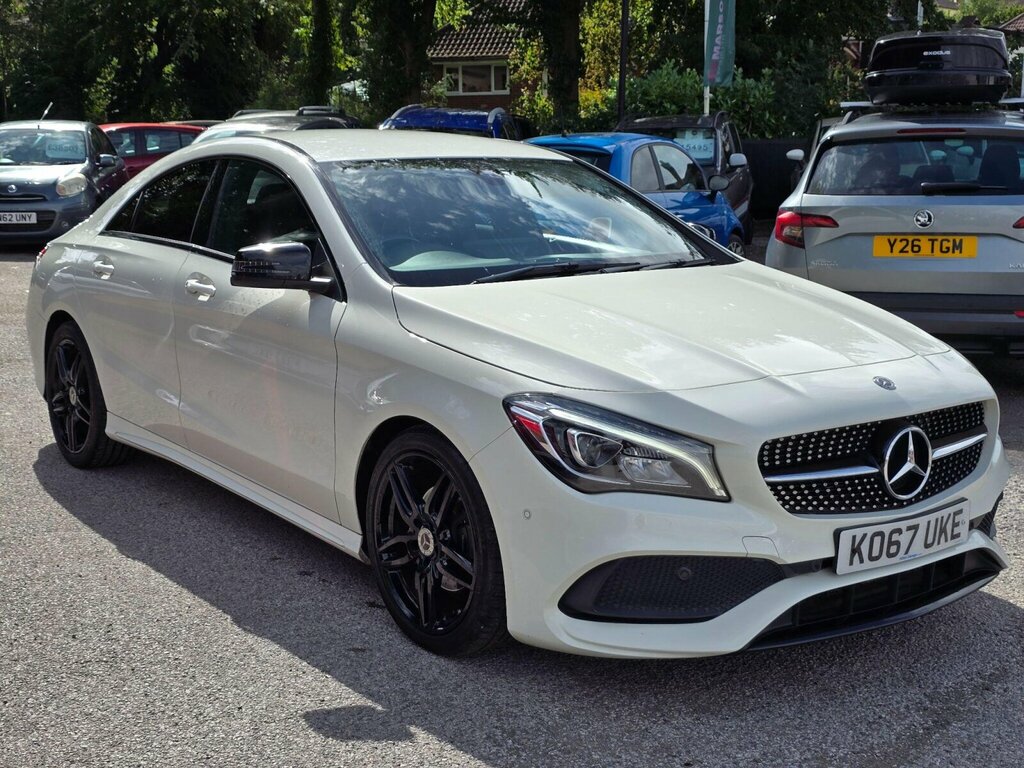 Mercedes-Benz CLA Class 1.6 Cla180 Amg Line Coupe Euro 6 Ss White