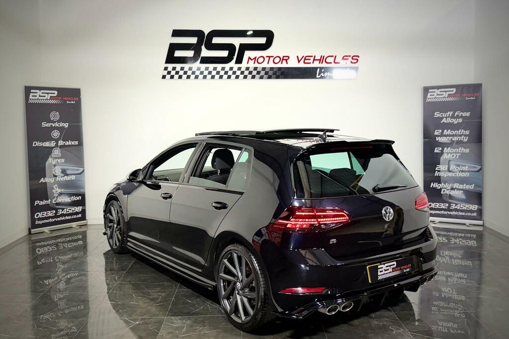 Volkswagen Golf Volkswagen Golf 2019 69 Reg 2.0 Tsi R Dsg 4Motio Black #2