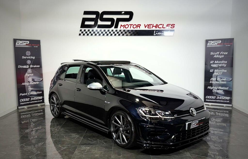 Volkswagen Golf Volkswagen Golf 2019 69 Reg 2.0 Tsi R Dsg 4Motio Black #4