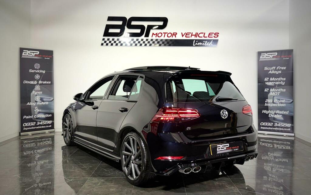 Volkswagen Golf Volkswagen Golf 2019 69 Reg 2.0 Tsi R Dsg 4Motio Black #5