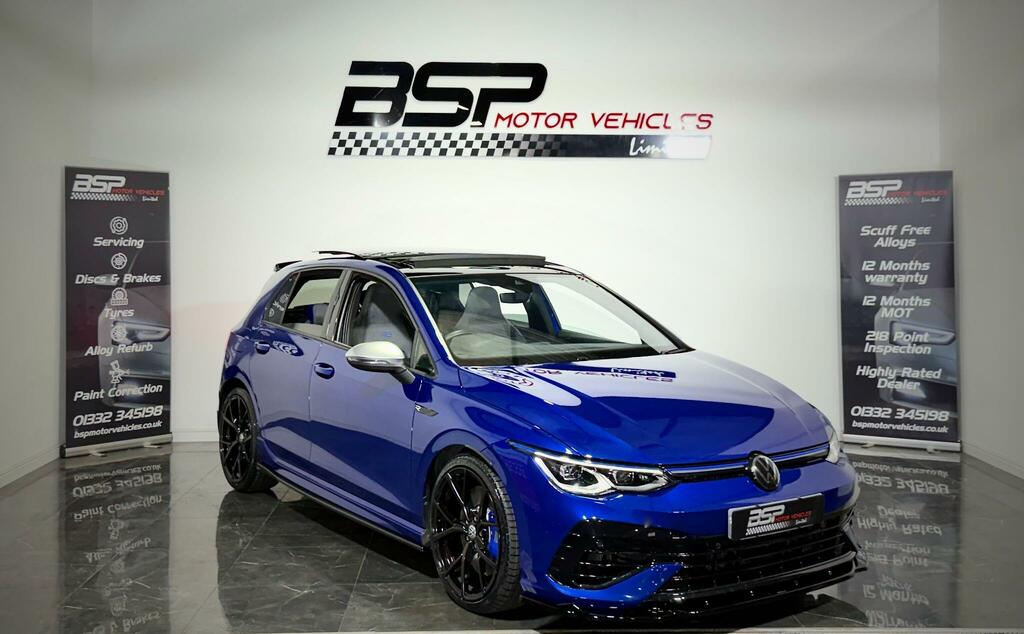 Volkswagen Golf Volkswagen Golf 2023 23 Reg 2.0 Tsi R Dsg 4Motio Blue