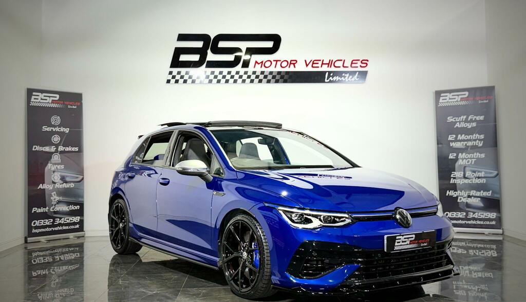 Volkswagen Golf Volkswagen Golf 2023 23 Reg 2.0 Tsi R Dsg 4Motio Blue #5