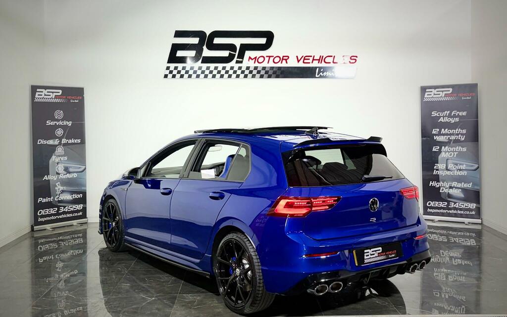 Volkswagen Golf Volkswagen Golf 2023 23 Reg 2.0 Tsi R Dsg 4Motio Blue #3