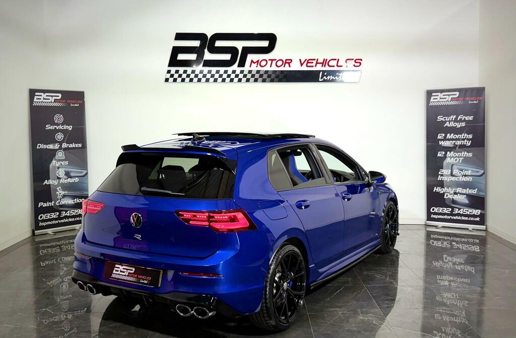 Volkswagen Golf Volkswagen Golf 2023 23 Reg 2.0 Tsi R Dsg 4Motio Blue #4