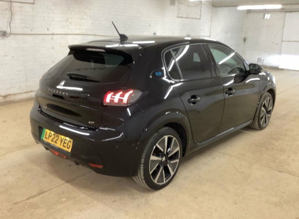 Peugeot e-208 Hatchback Black #6