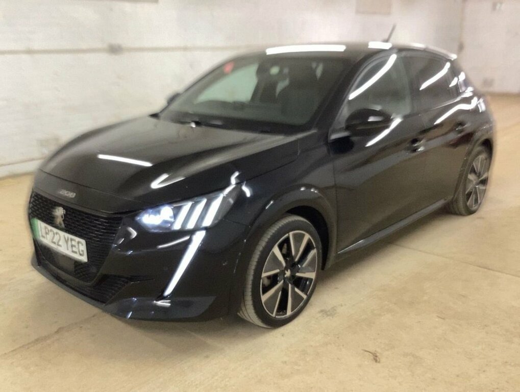 Peugeot e-208 Hatchback Black #4