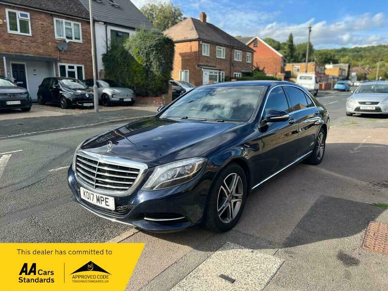 Mercedes-Benz S Class 3.0 350Ld V6 Se KO17MPE Blue #2