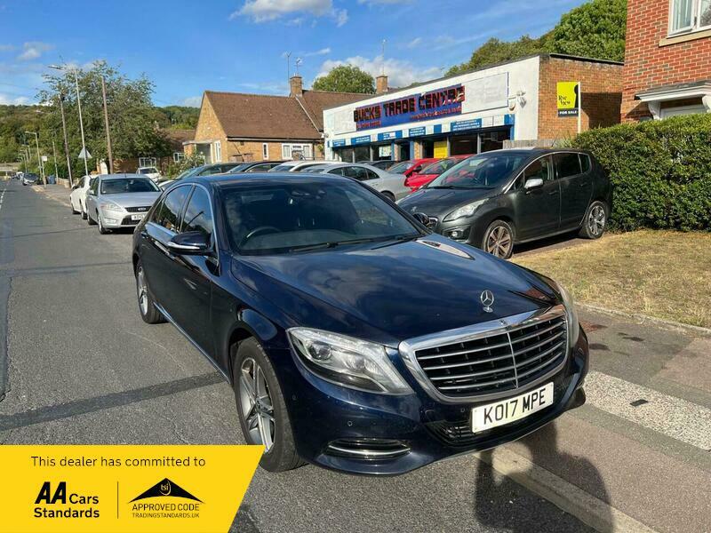 Mercedes-Benz S Class 3.0 350Ld V6 Se KO17MPE Blue #3