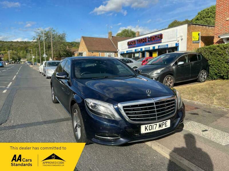 Mercedes-Benz S Class 3.0 350Ld V6 Se KO17MPE Blue #5