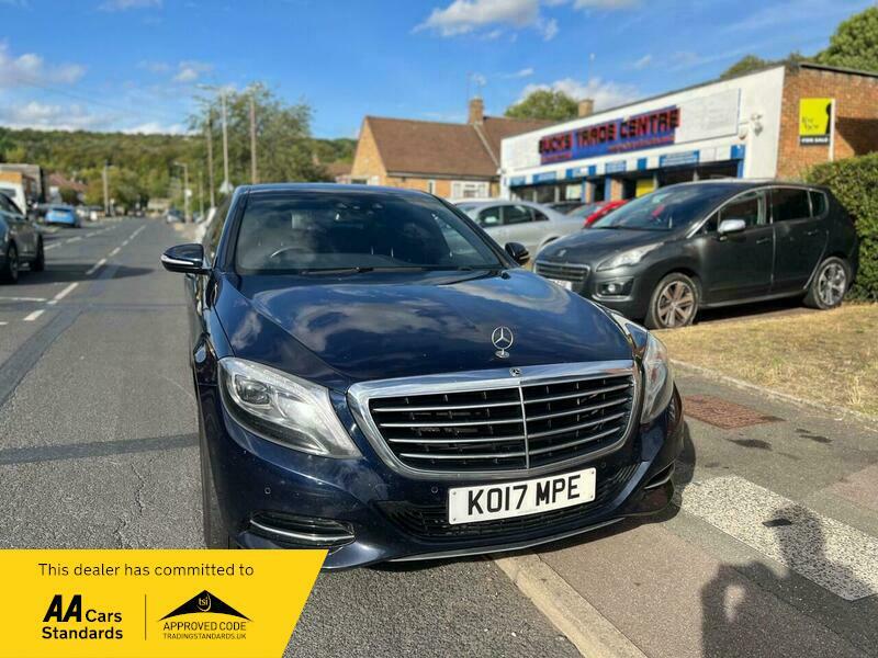 Mercedes-Benz S Class 3.0 350Ld V6 Se KO17MPE Blue #4