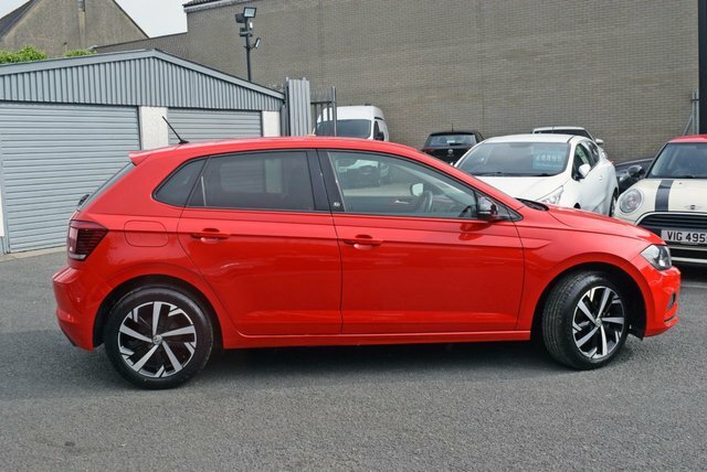 Volkswagen Polo 1.0 Evo Beats Hatchback Euro 6 Red #3