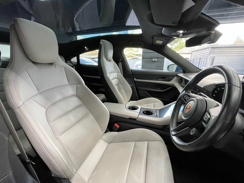 Porsche Taycan Saloon Blue #4