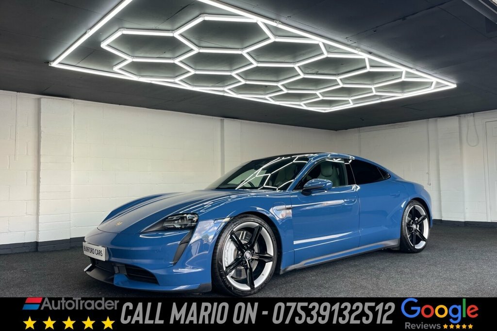 Porsche Taycan Saloon Blue