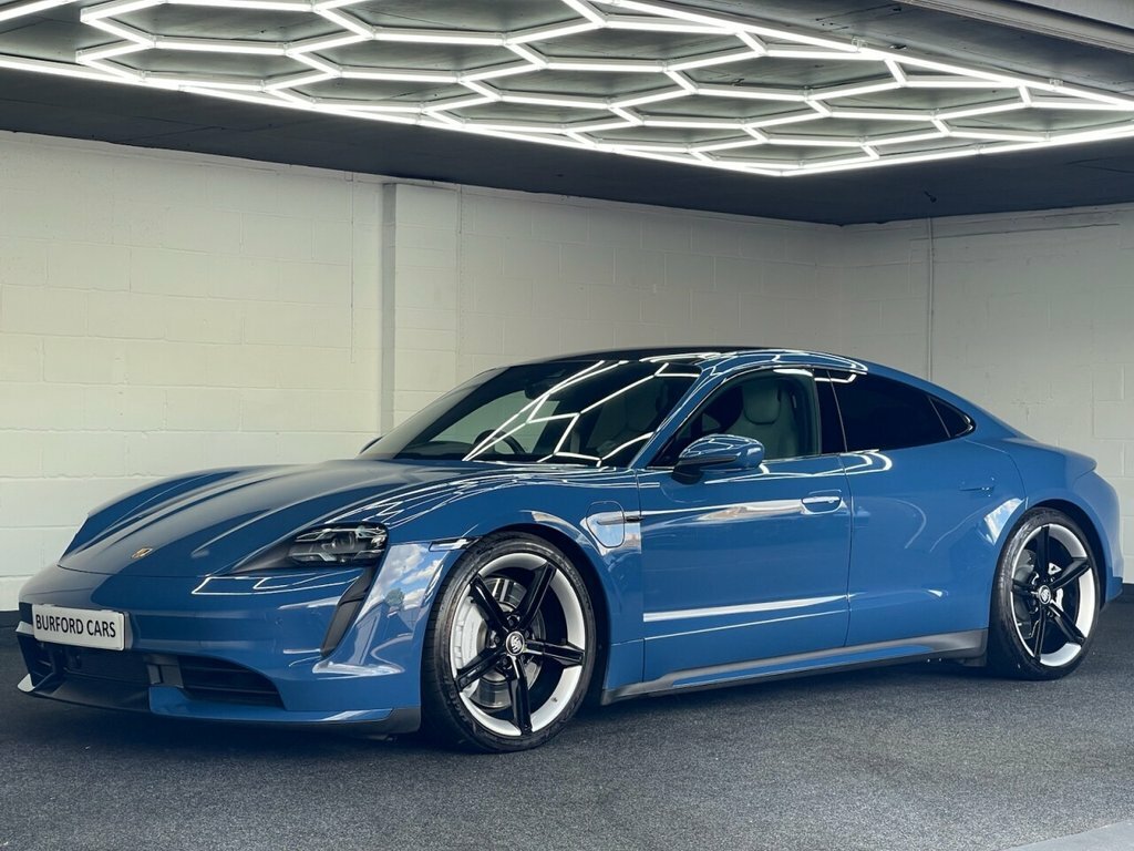 Porsche Taycan Saloon Blue #2