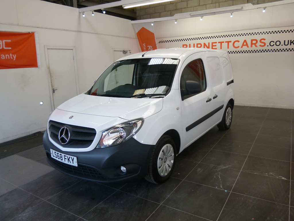 Mercedes-Benz CITAN 109 Cdi Blueefficiency White #5