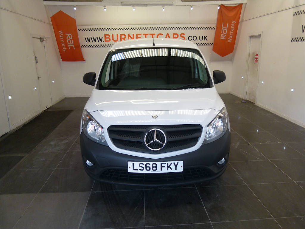 Mercedes-Benz CITAN 109 Cdi Blueefficiency White #4