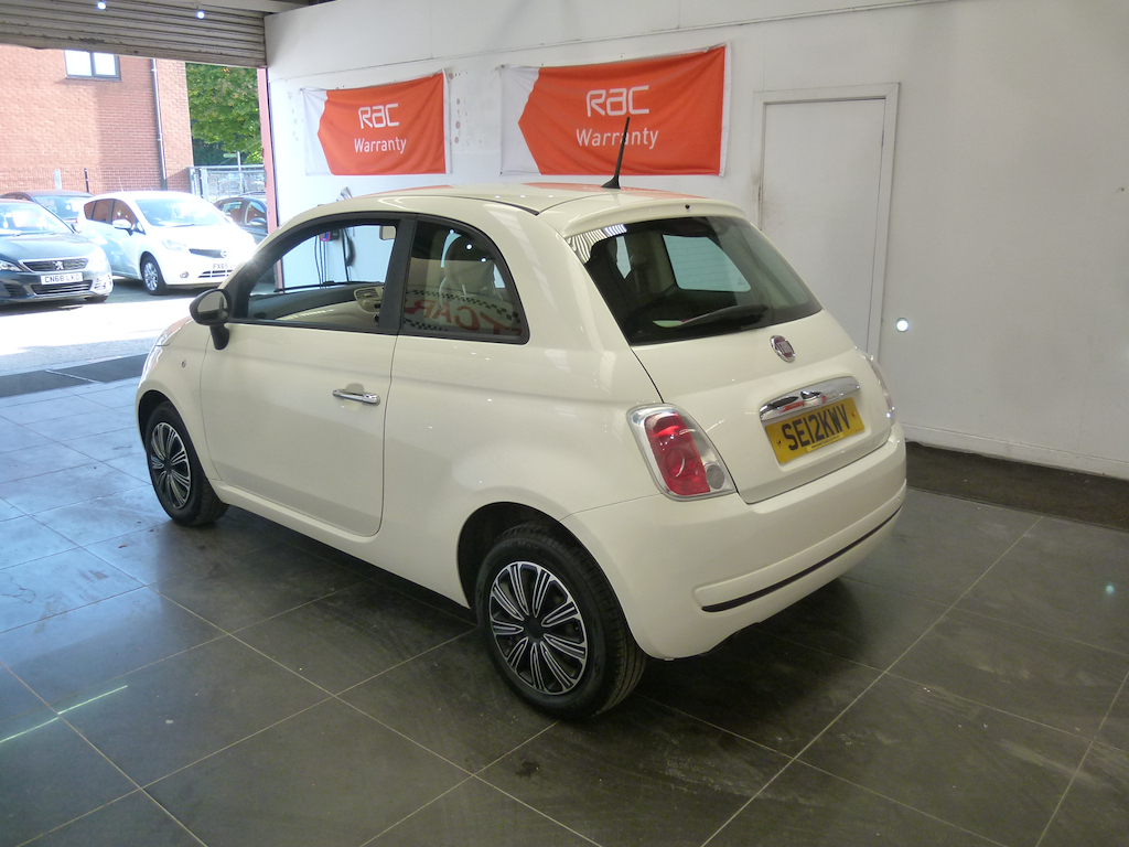 Fiat 500 0.9 Twinair Plus Dualogic White #5