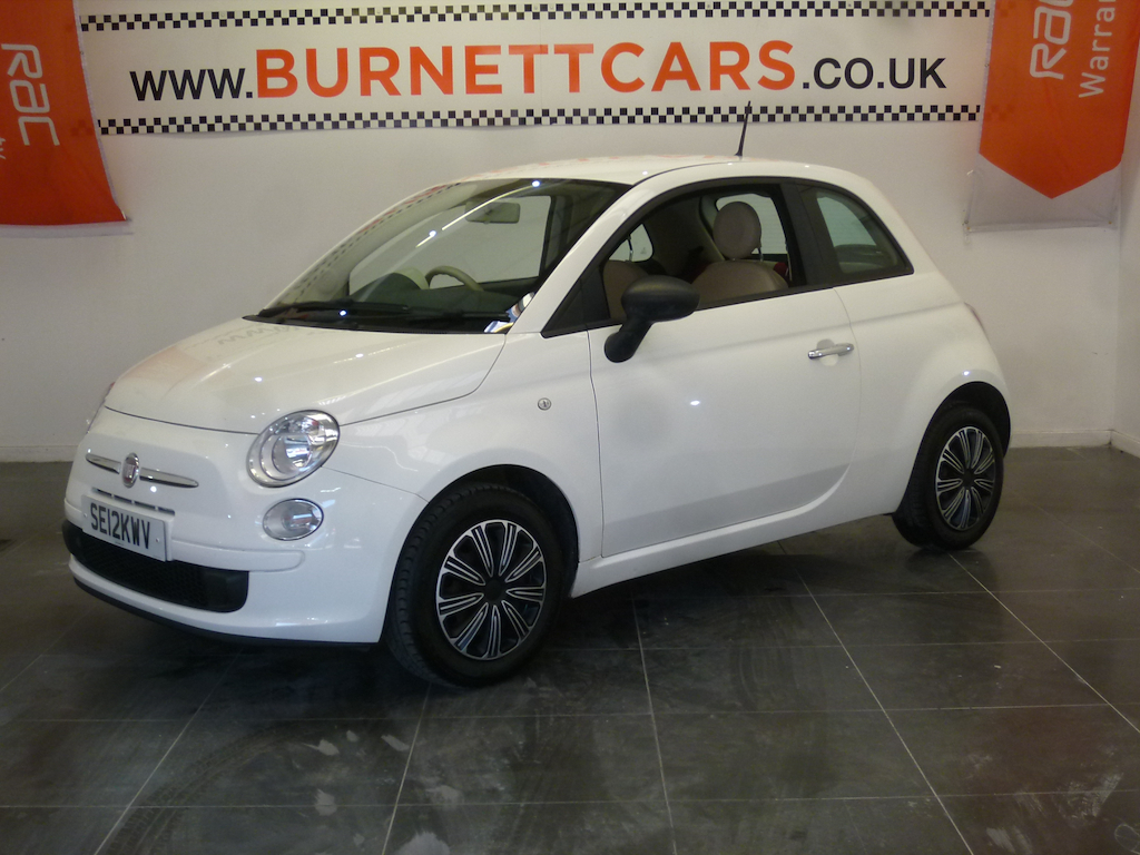 Fiat 500 0.9 Twinair Plus Dualogic White #2