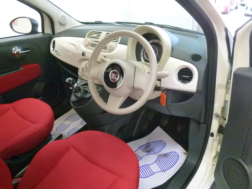 Fiat 500 0.9 Twinair Plus Dualogic White #13