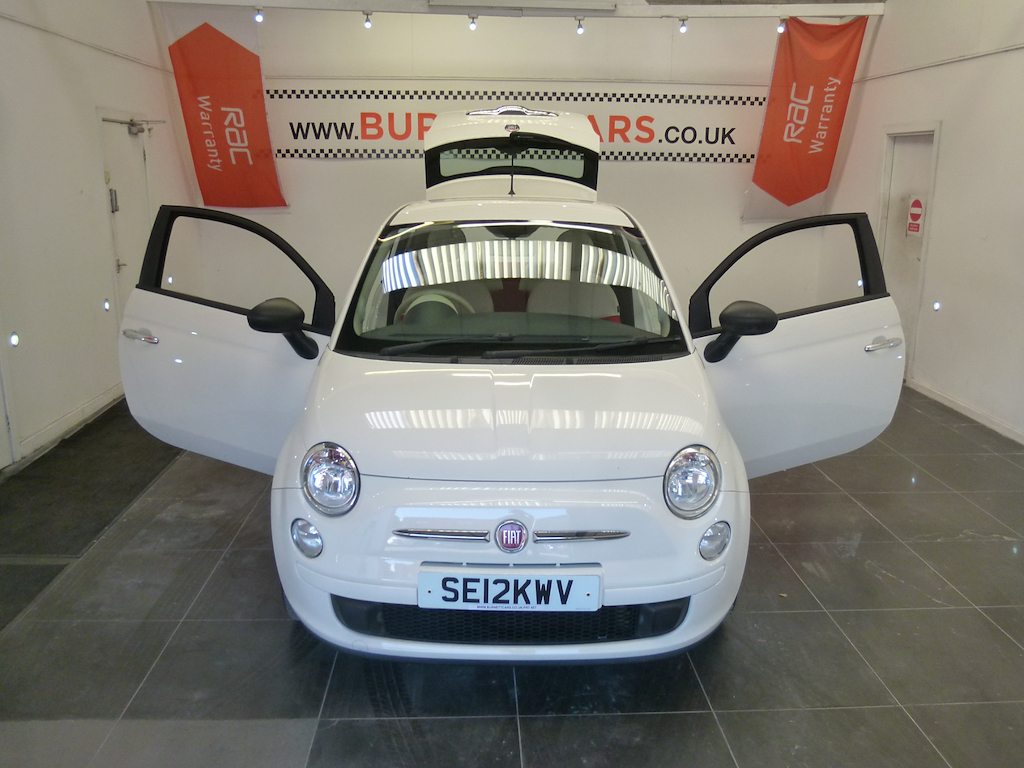 Fiat 500 0.9 Twinair Plus Dualogic White #19